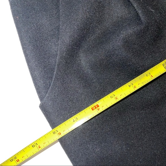 J Crew Black Felted Wool Pocket Mini Skirt 4 - Picture 12 of 14